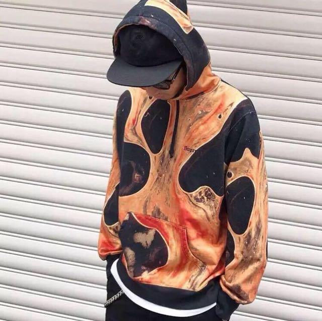 Supreme FW17 Blood and Semen Hooded Sweatshirt Hoodie Black – KixBros