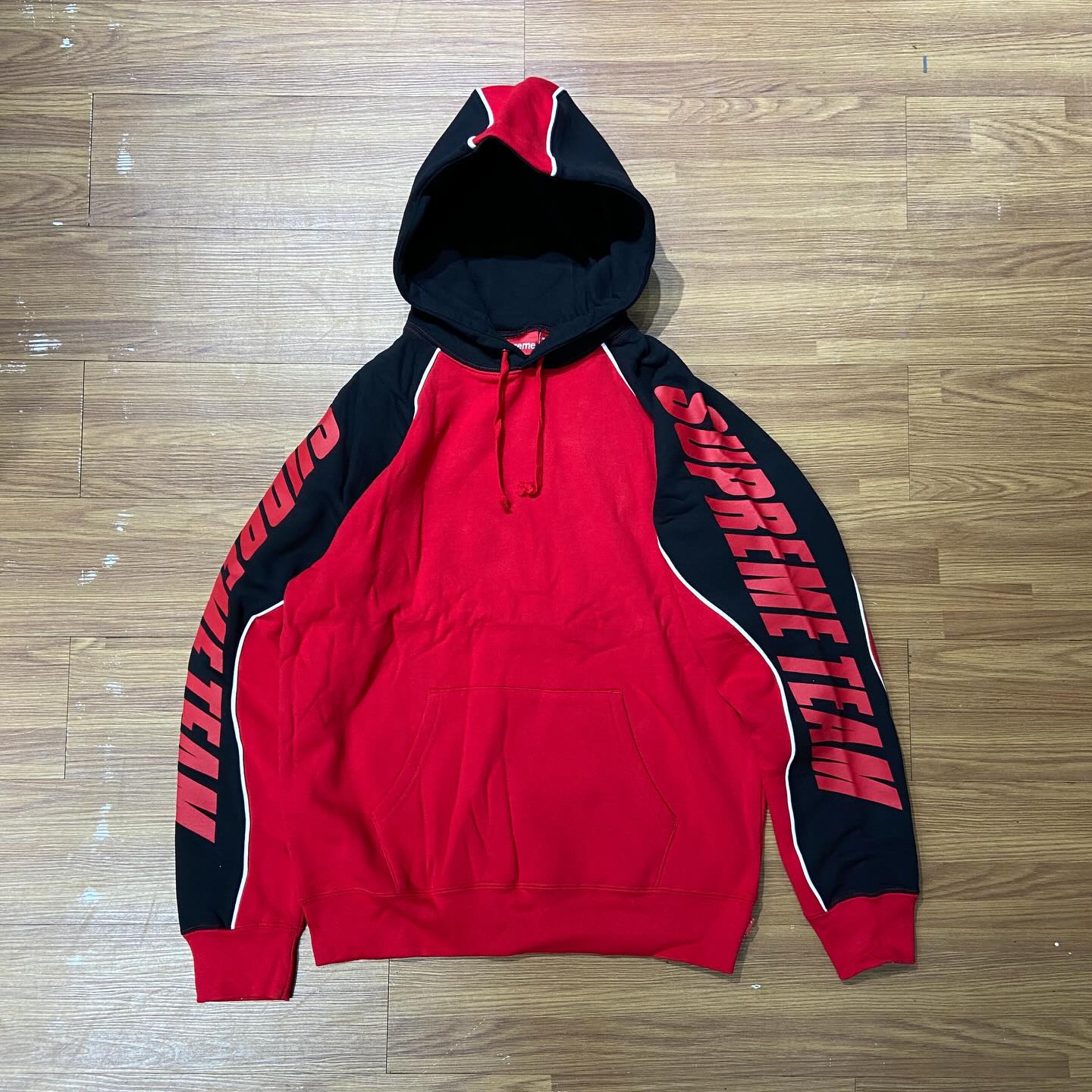 Supreme FW17 Supreme GT Hooded Sweatshirt Hoodie Red 實物