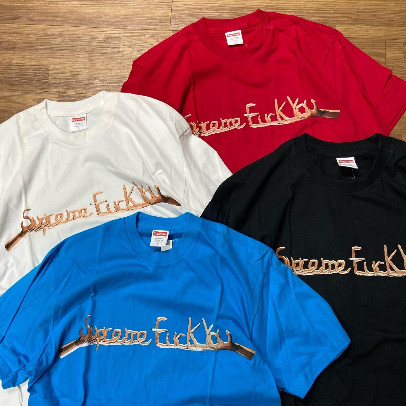 Supreme FW18 Fuck You Tee 實拍