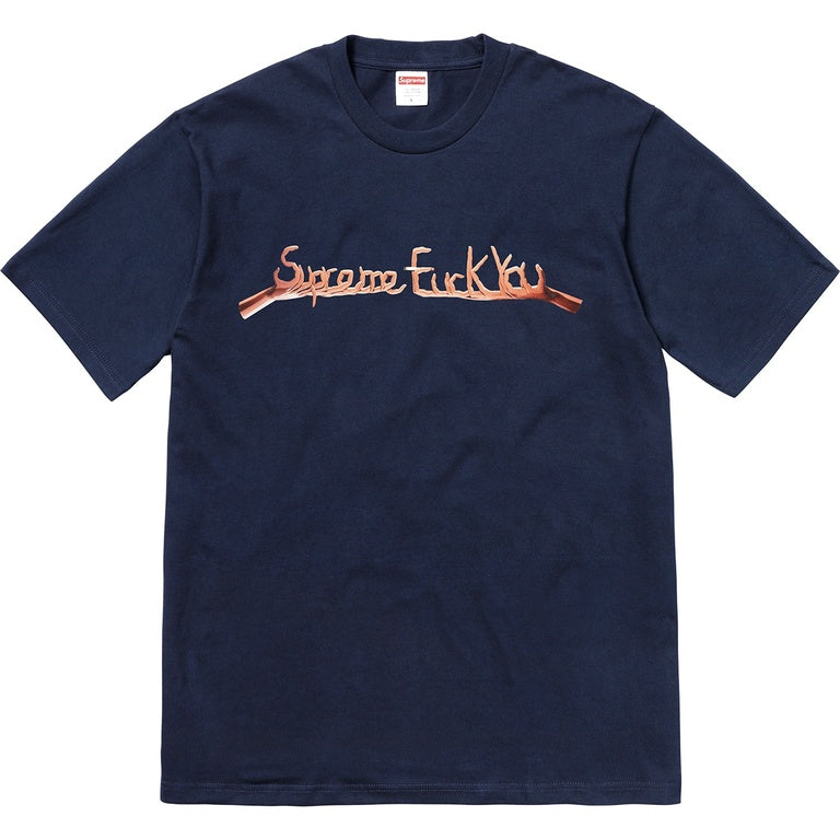 Supreme FW18 Fuck You Tee