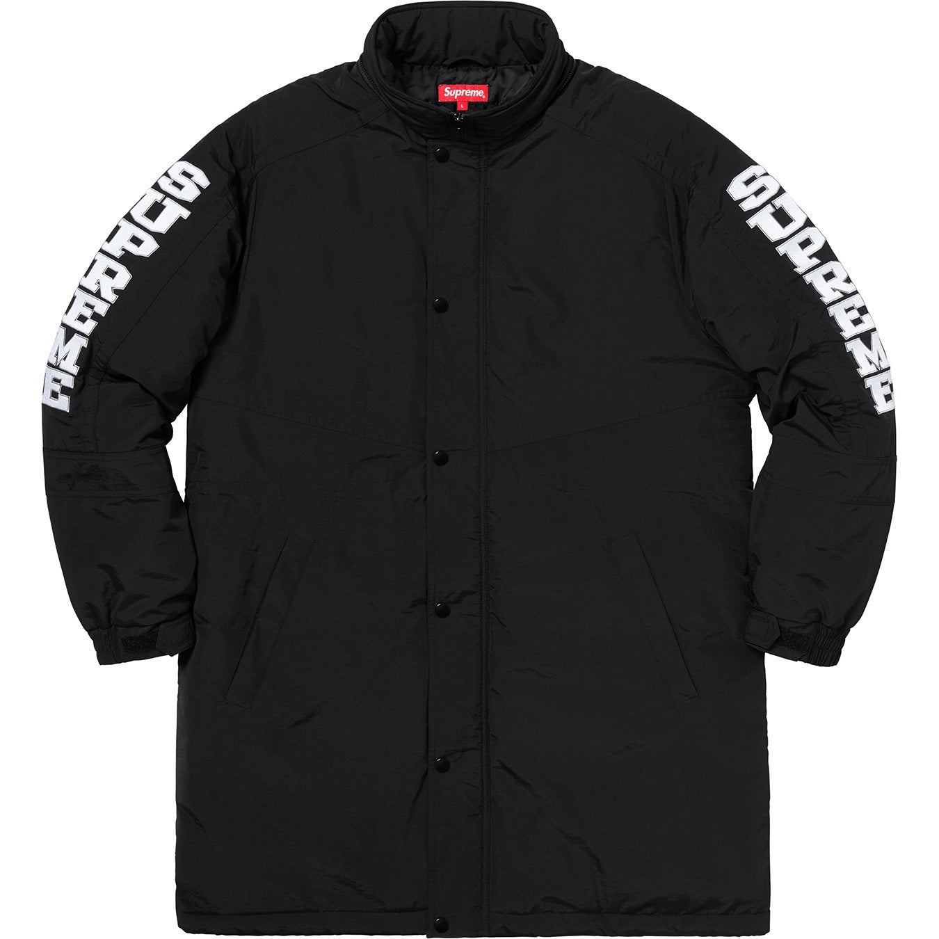 Supreme FW18 Sleeve Logo Sideline Parka