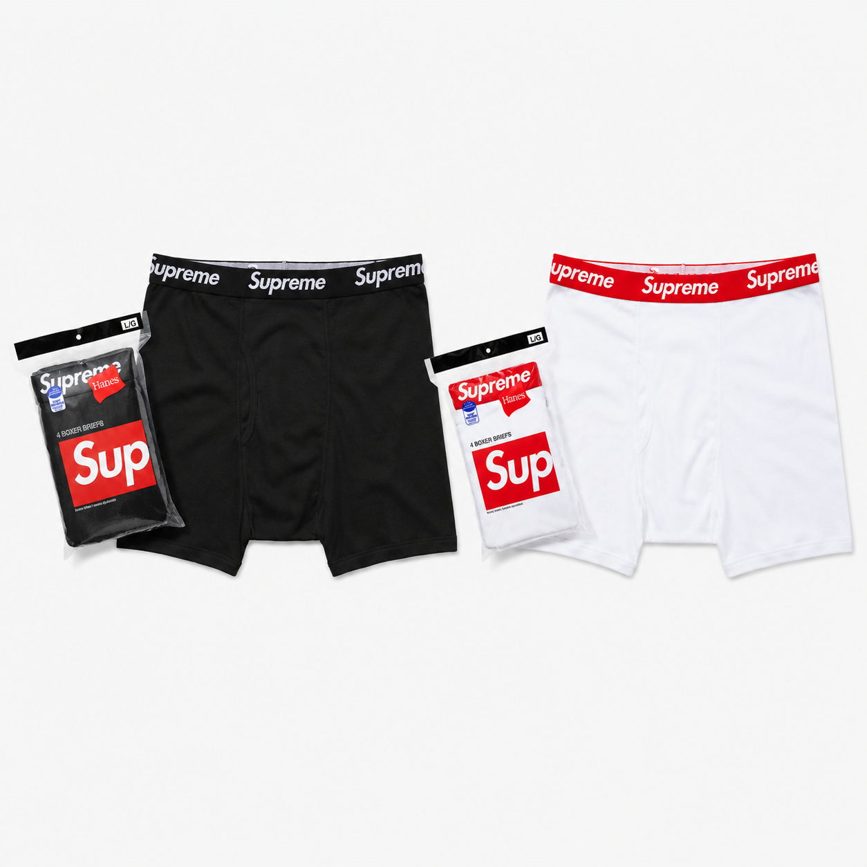 Supreme Hanes®️ Boxer Briefs