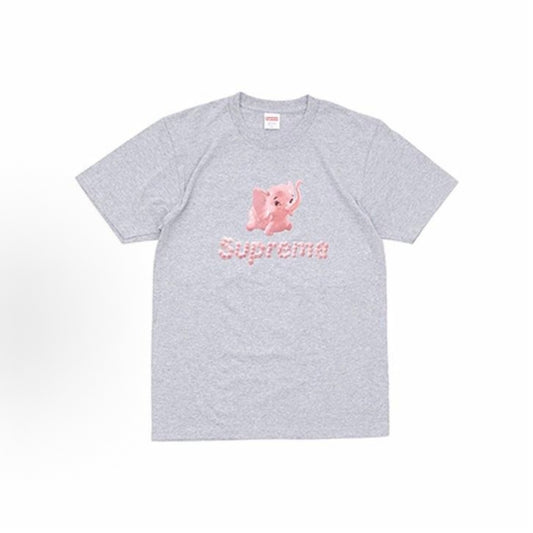 Supreme SS17 Elephant Tee Heather Grey