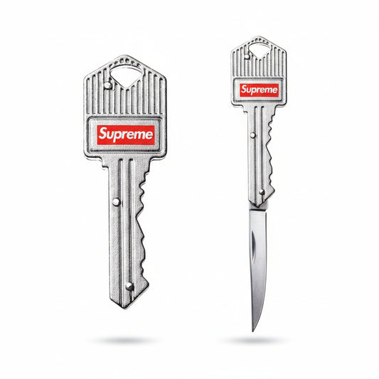 Supreme SS17 Key Knife Silver