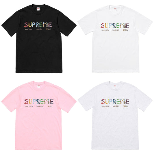 Supreme SS18 Rocks Tee (Crystals Tee)