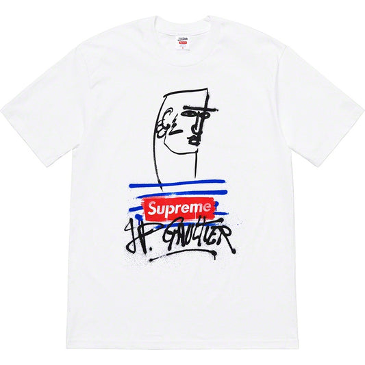 Supreme SS19 Jean Paul Gaultier Tee White
