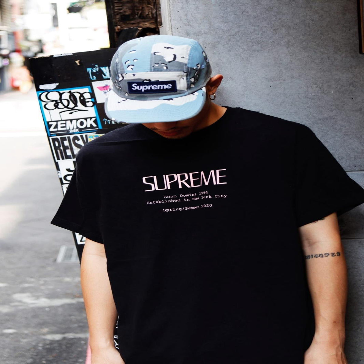 Supreme SS20 Anno Domini Tee Black