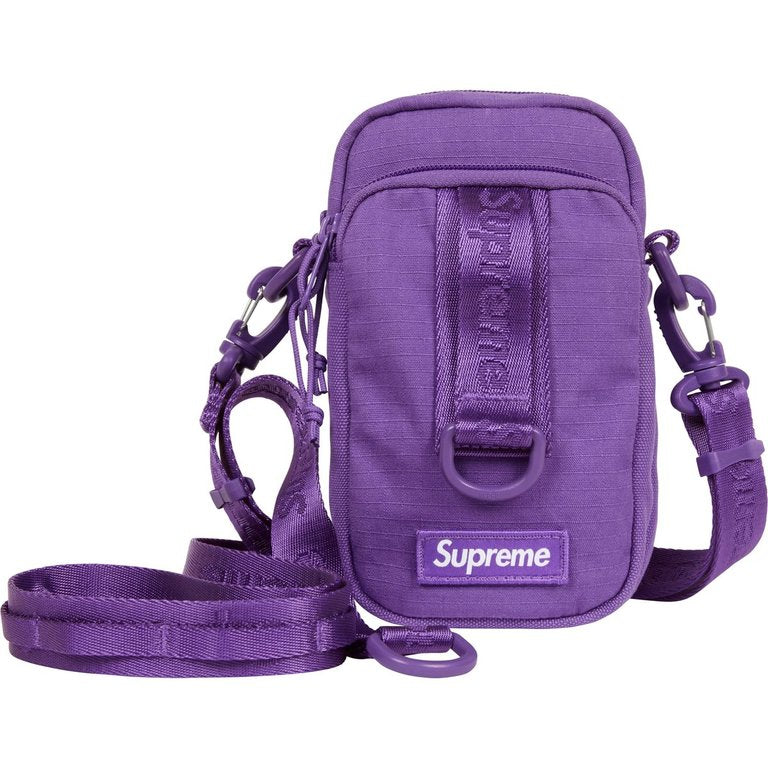 Supreme SS26 Shoulder Bag (2L) Purple Cordura Advanced Fabrics