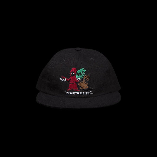 Supreme Shadow 6-Panel Black