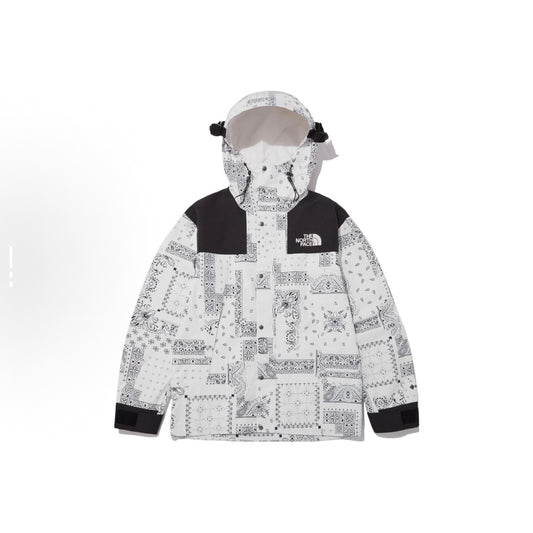 The North Face TNF 1990 Novelty ECO Gore-Tex Mountain Jacket Parka White Bandana NJ2GN60C 白色 腰果花 防水防風外套 GTX Goretex