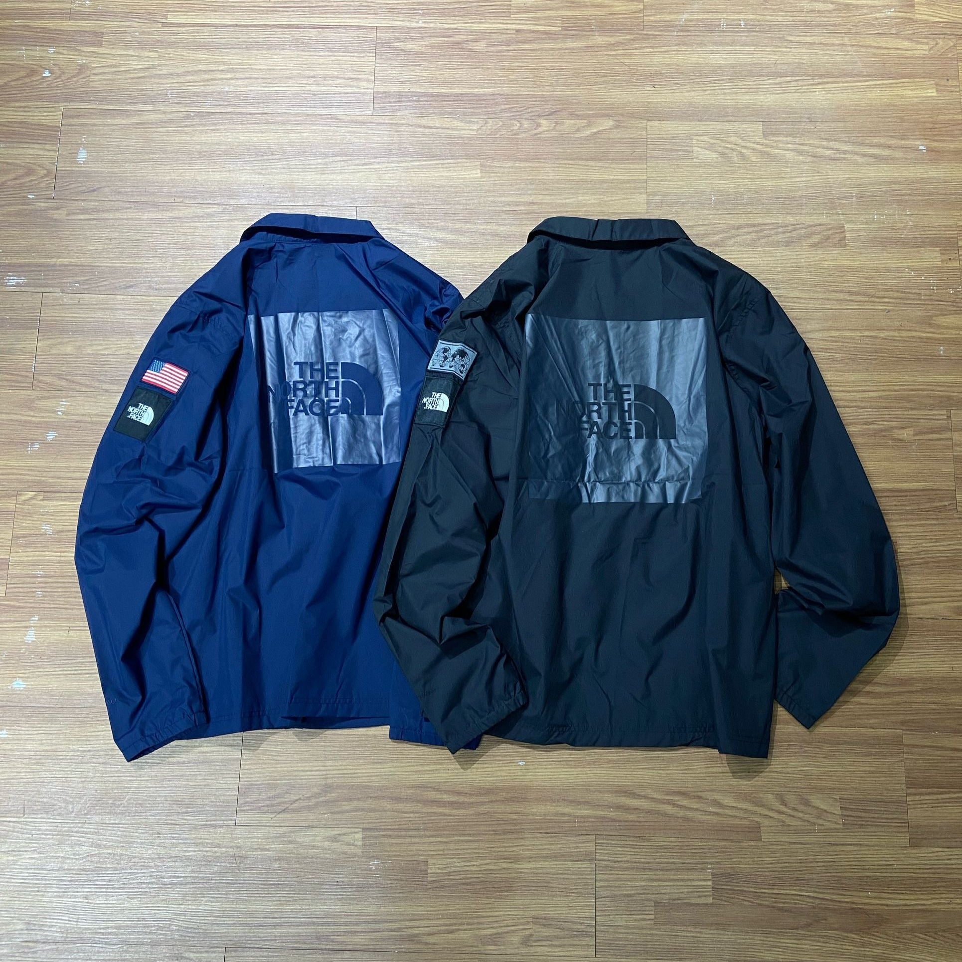 The North Face IC 國際系列教練夾克 實拍細節 限定 Logo