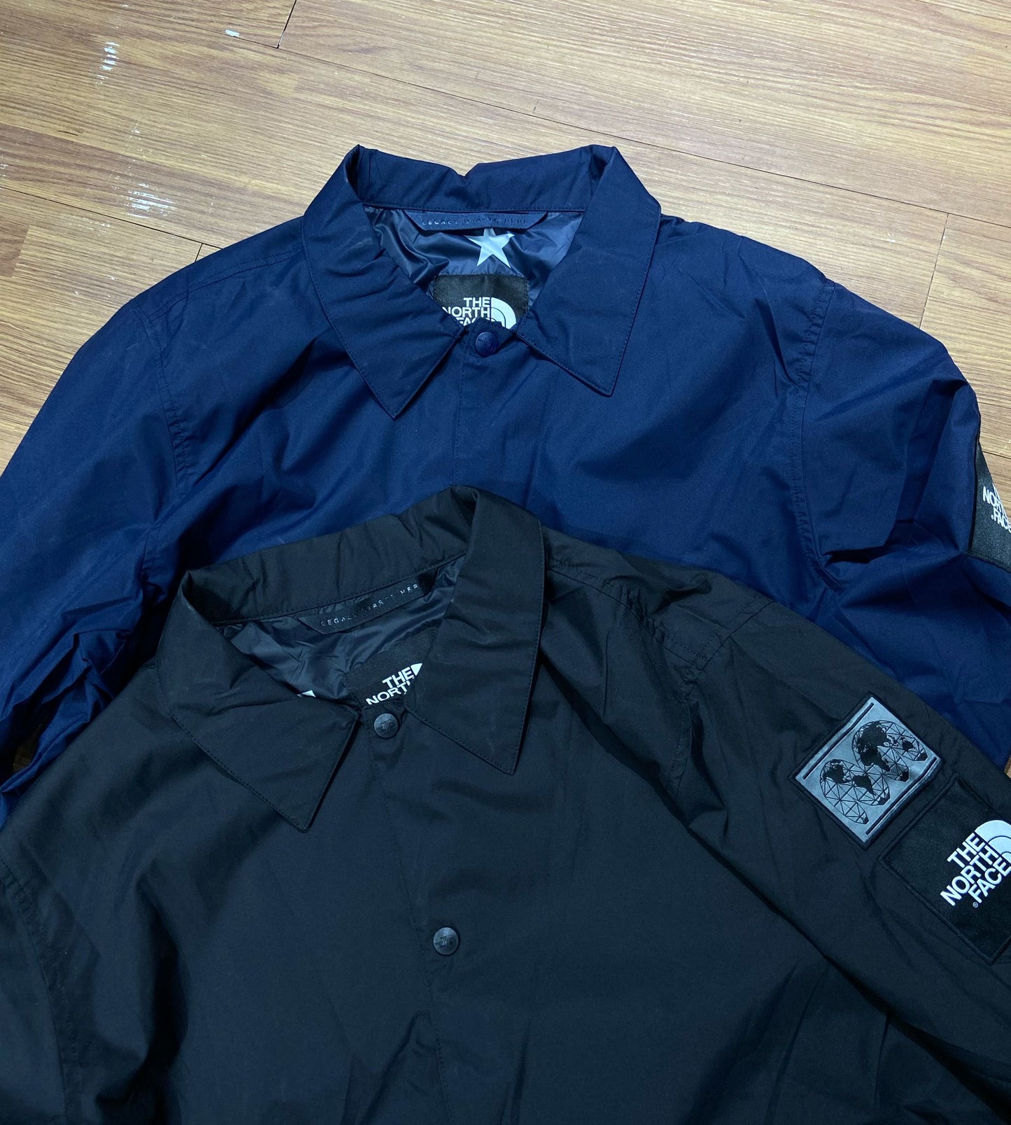 The North Face IC 國際系列教練夾克 實拍細節 限定 Logo