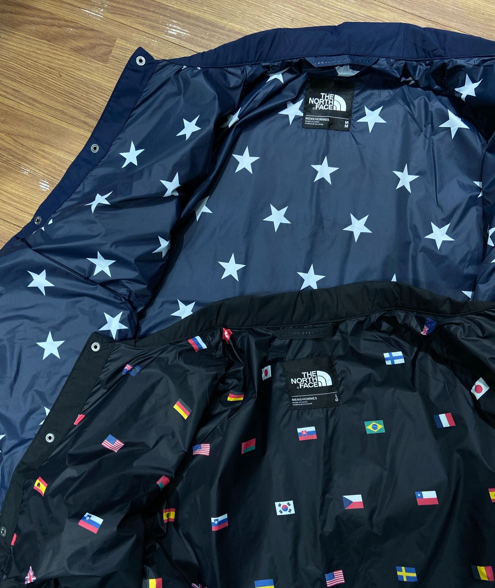 The North Face IC 國際系列教練夾克 實拍細節 限定 Logo