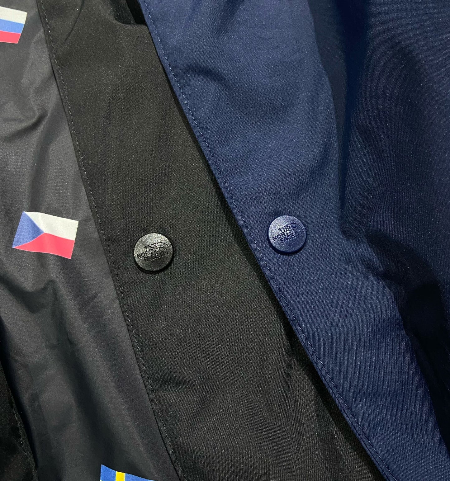 The North Face IC 國際系列教練夾克 實拍細節 限定 Logo