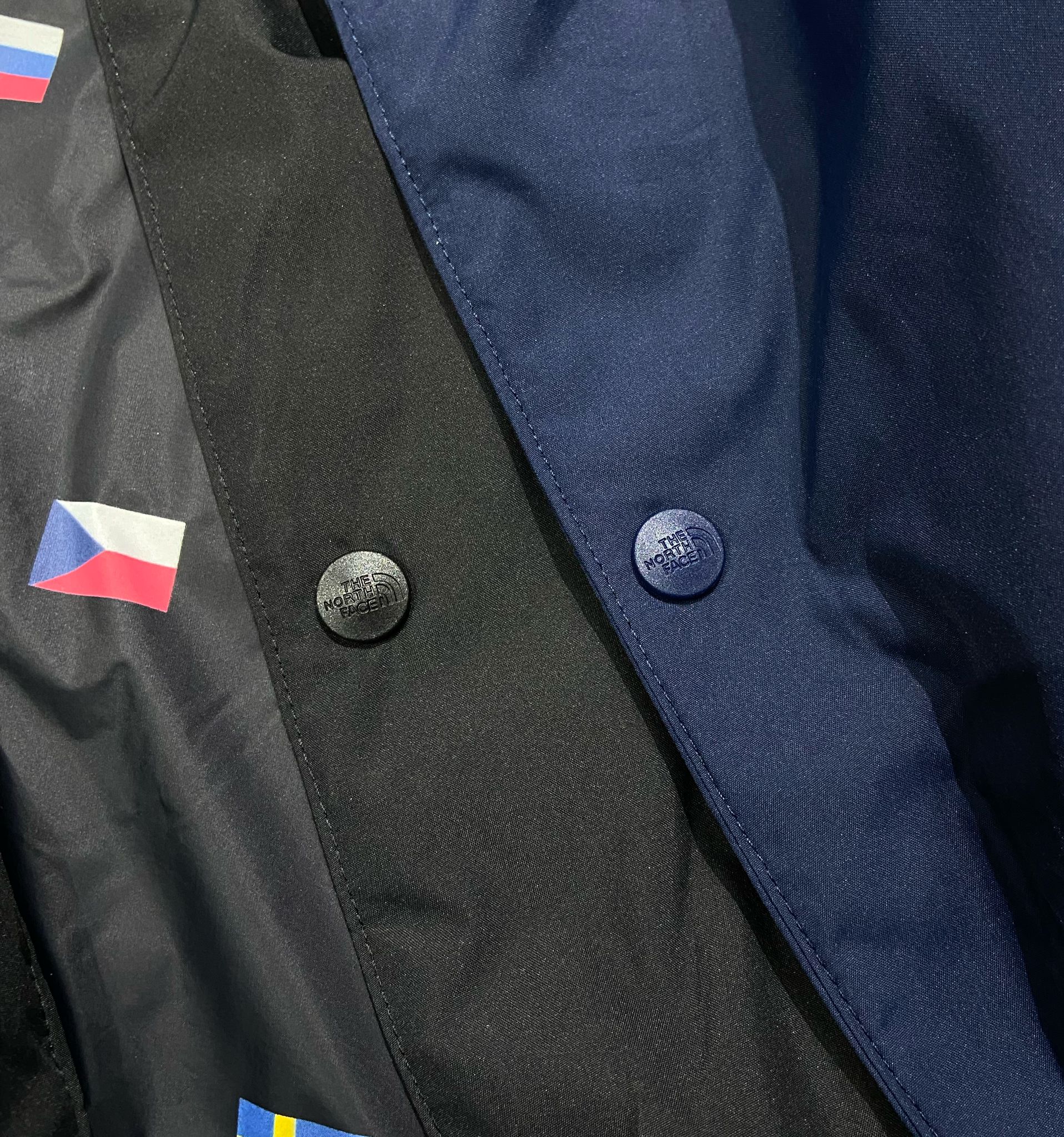 The North Face IC 國際系列教練夾克 實拍細節 限定 Logo