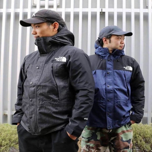 (日版) The North Face TNF Mountain Light Denim Gore-Tex Jacket Black Indigo Blue 日本限定 丹寧 防水防風外套 GTX