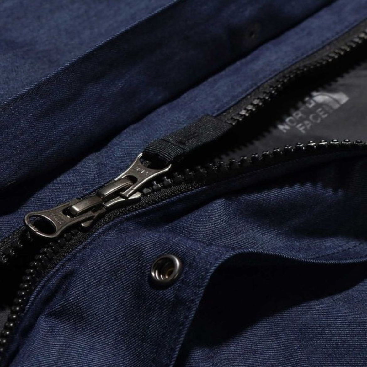(日版) The North Face TNF Mountain Light Denim Gore-Tex Jacket Black Indigo Blue 日本限定 丹寧 防水防風外套 GTX