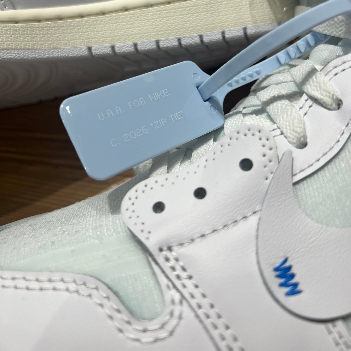 Virgil Abloom Archive x Nike AJ1 Retro High OG Alaska AA3834-100 實拍