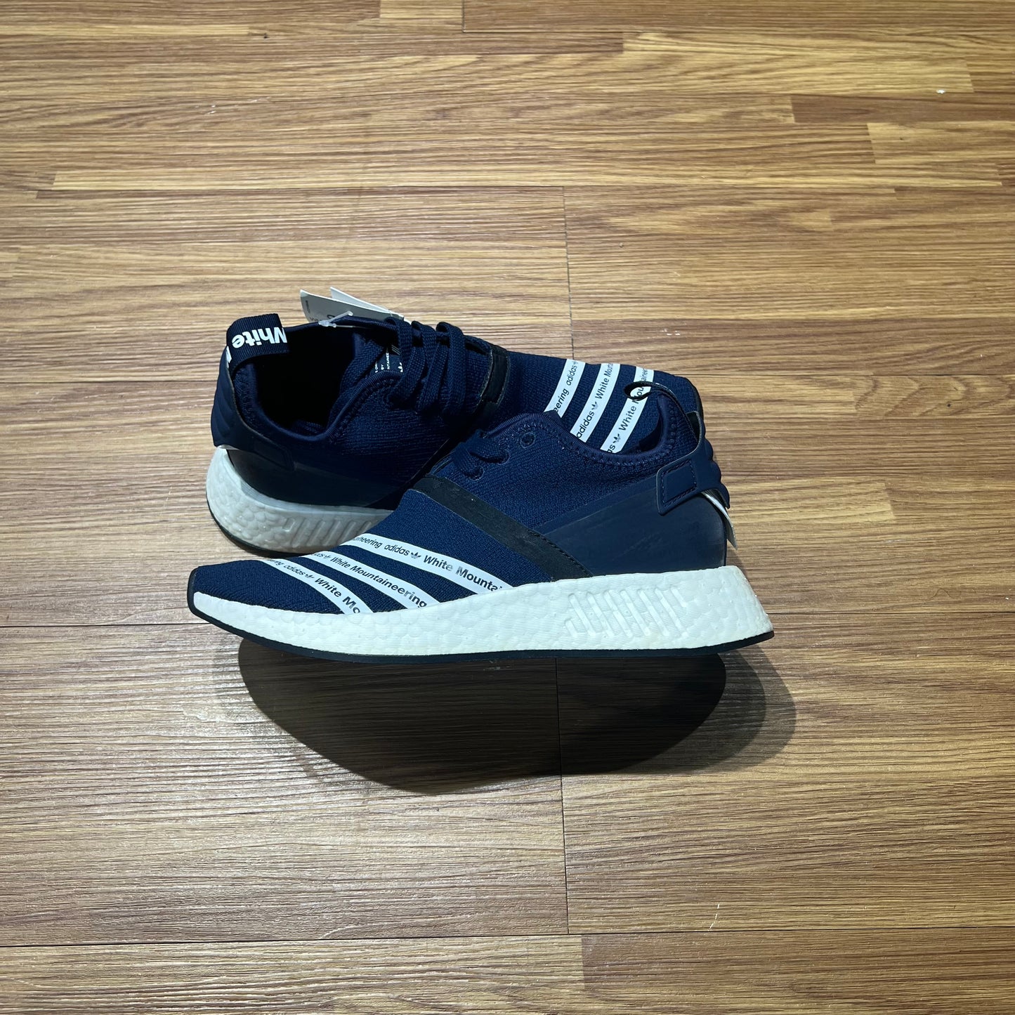 White Mountaineering x Adidas NMD R2 Navy BB3072 實拍