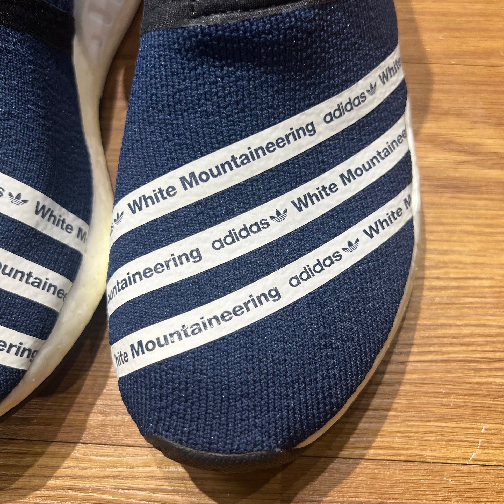 White Mountaineering x Adidas NMD R2 Navy BB3072 實拍