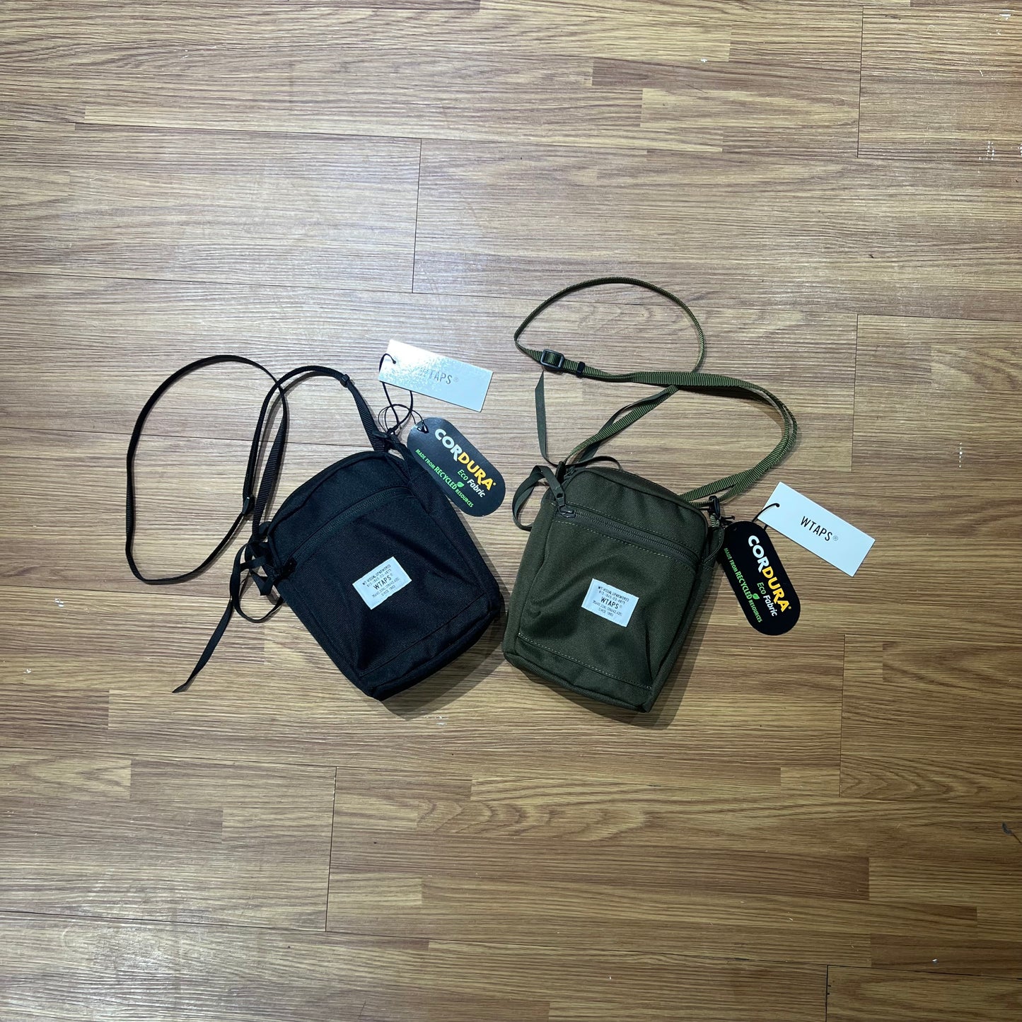 Wtaps Cordura Reconnaissance Pouch Bag Black / Olive 222TQDT-CG02 實拍 