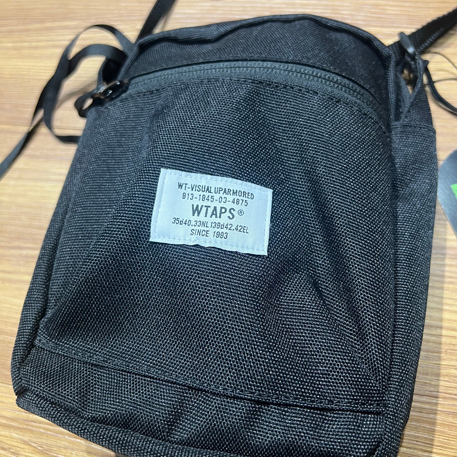 Wtaps Cordura Reconnaissance Pouch Bag Black / Olive 222TQDT-CG02 實拍 