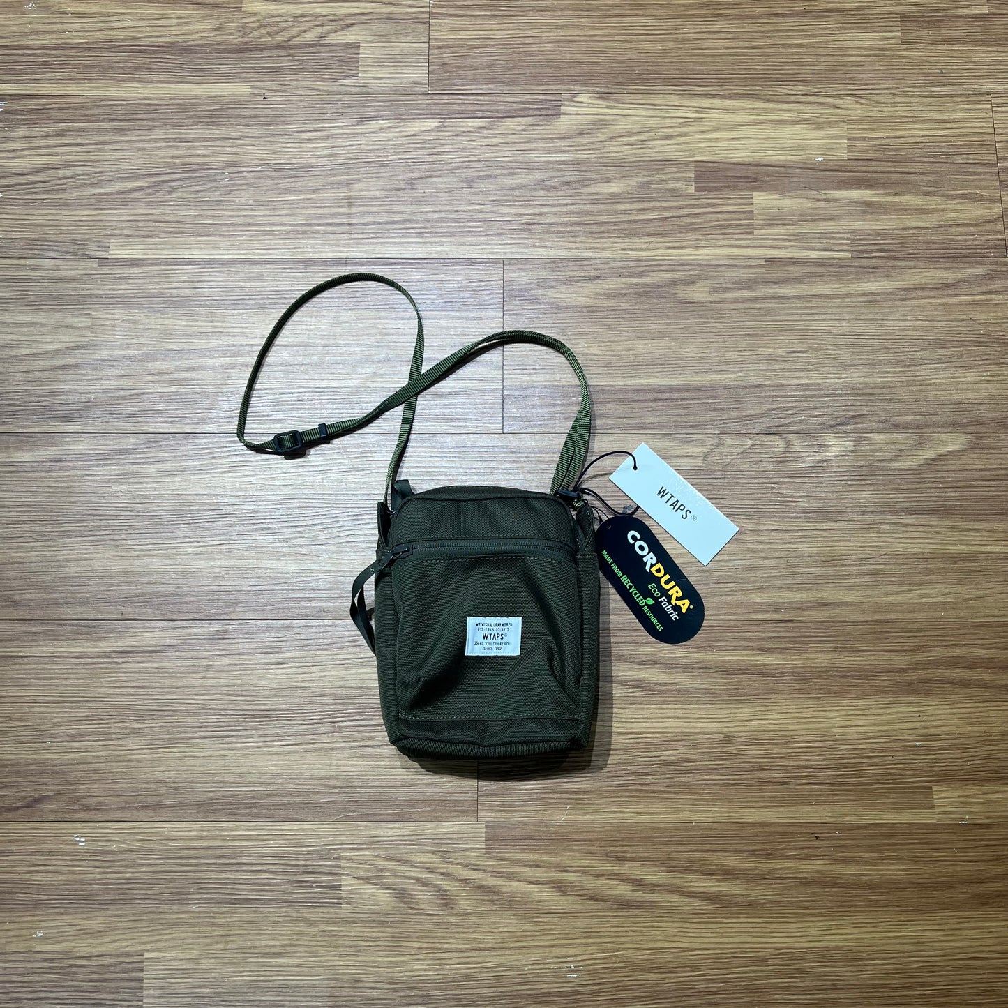 Wtaps Cordura Reconnaissance Pouch Bag Black / Olive 222TQDT-CG02 實拍 