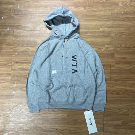 Wtaps Design 01 Hoodie Grey 231ATDT-CSM01