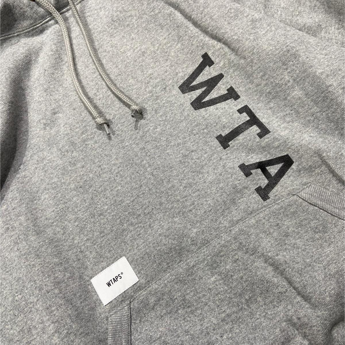 Wtaps Design 01 Hoodie Grey 231ATDT-CSM01
