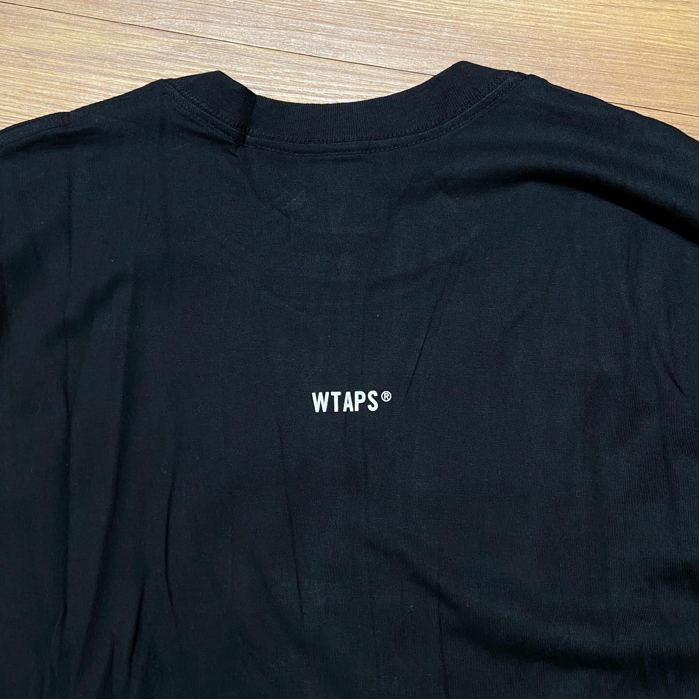 Wtaps Fabrication SS Tee Black 211PCDT-ST03S Back Logo 實拍
