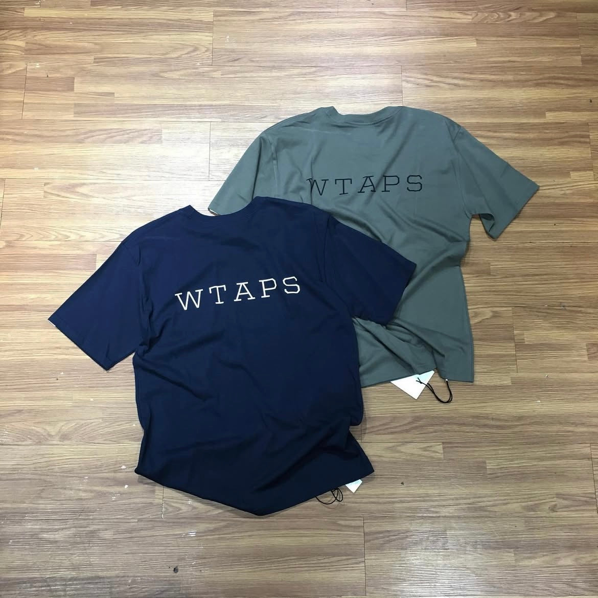 Wtaps Sub SS Tee (Made in Japan) Navy / Olive 202PCDT-ST05S 實拍