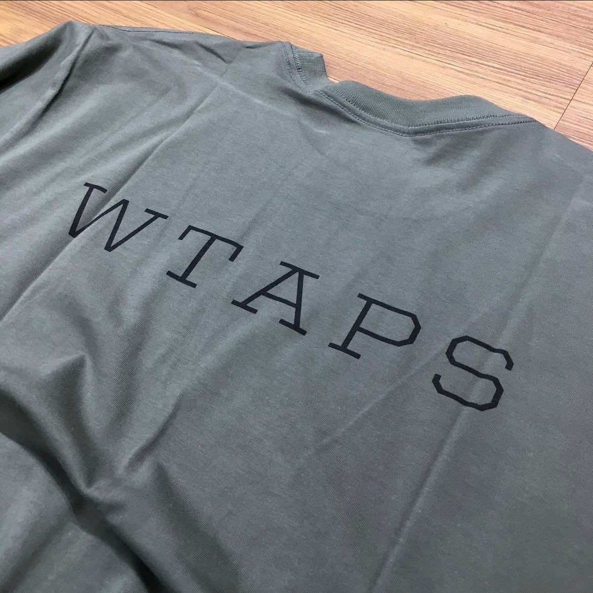 Wtaps Sub SS Tee (Made in Japan) Navy / Olive 202PCDT-ST05S 實拍