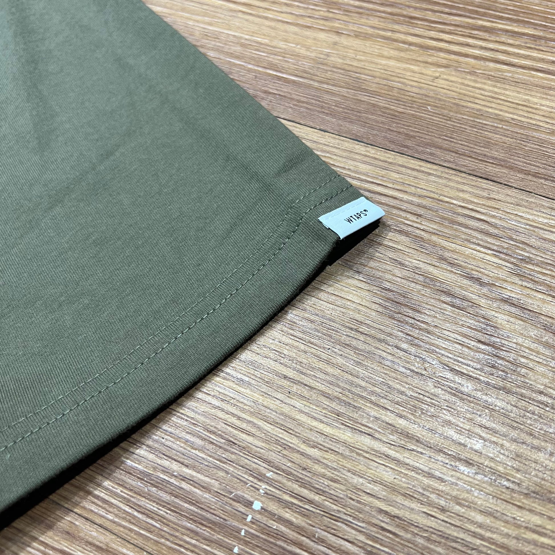 Wtaps Times SS Tee Olive 201PCDT-ST08S 實拍
