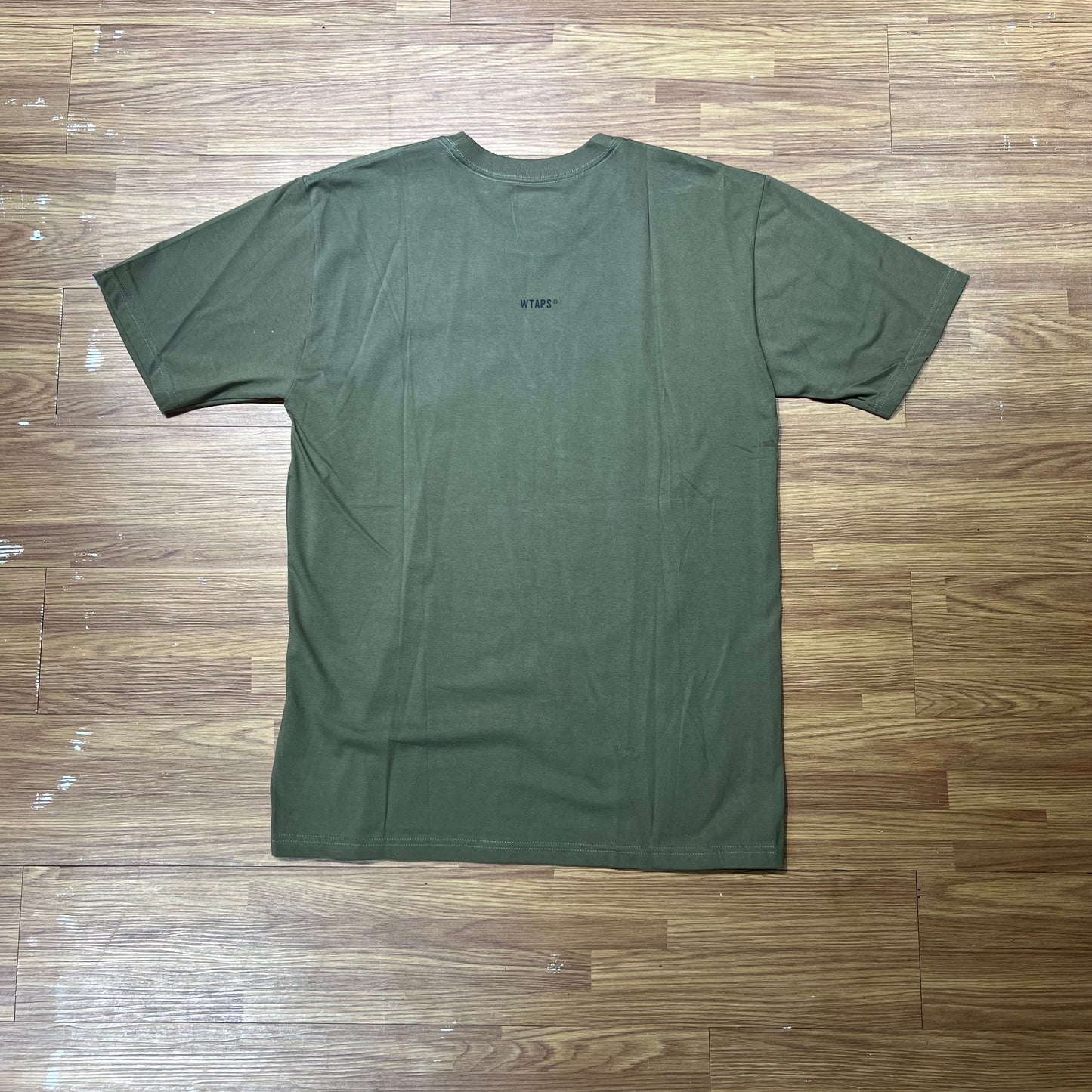 Wtaps Times SS Tee Olive 201PCDT-ST08S 實拍