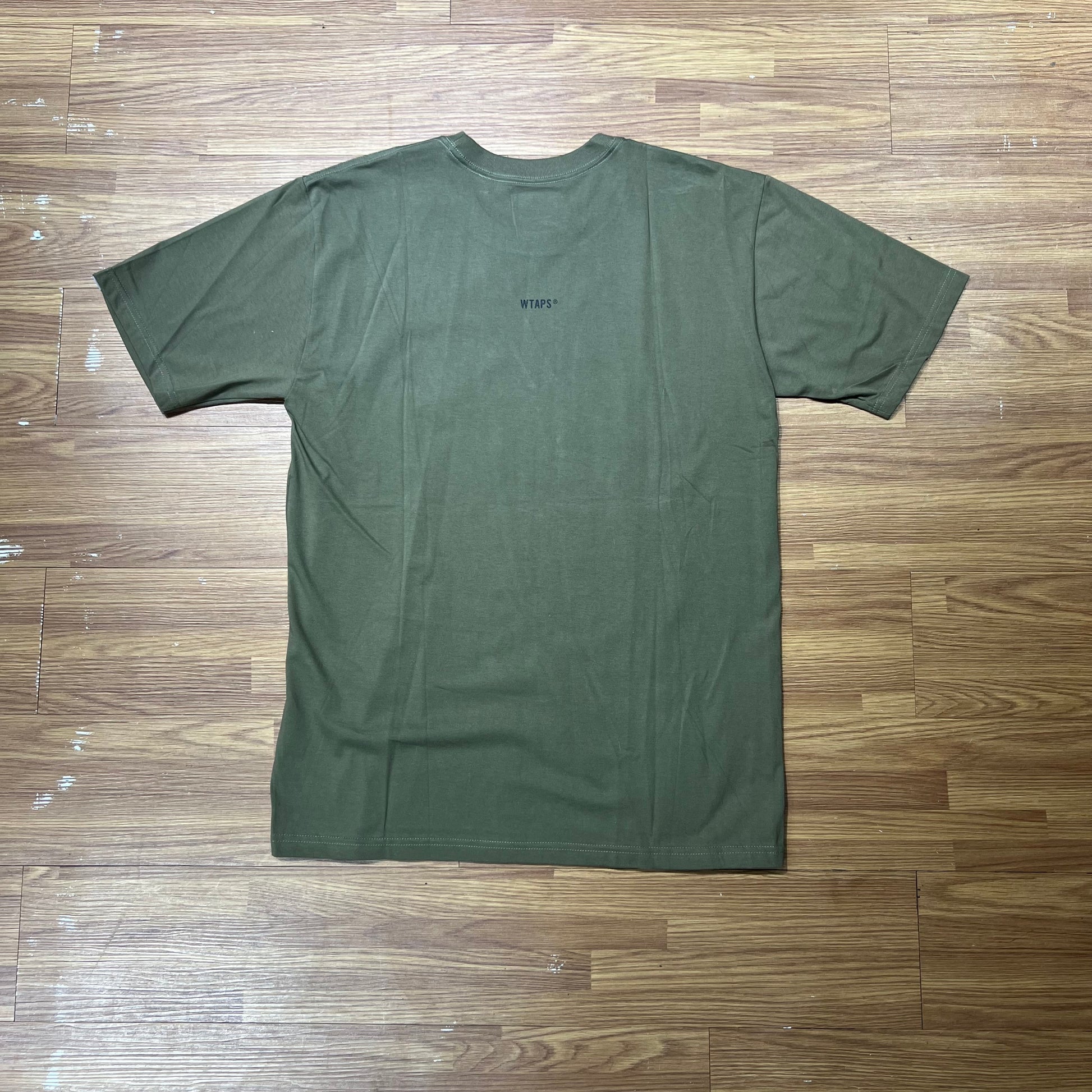 Wtaps Times SS Tee Olive 201PCDT-ST08S 實拍