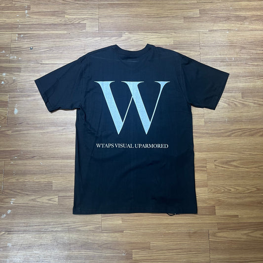Wtaps W SS Tee (Made in Japan) Black 201PCDT-ST16S 實拍