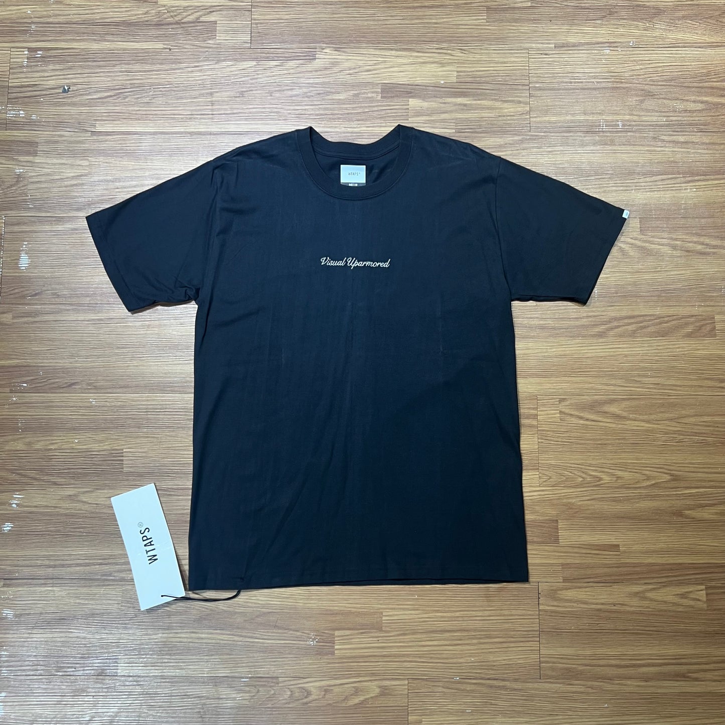 Wtaps W SS Tee (Made in Japan) Black 201PCDT-ST16S 實拍