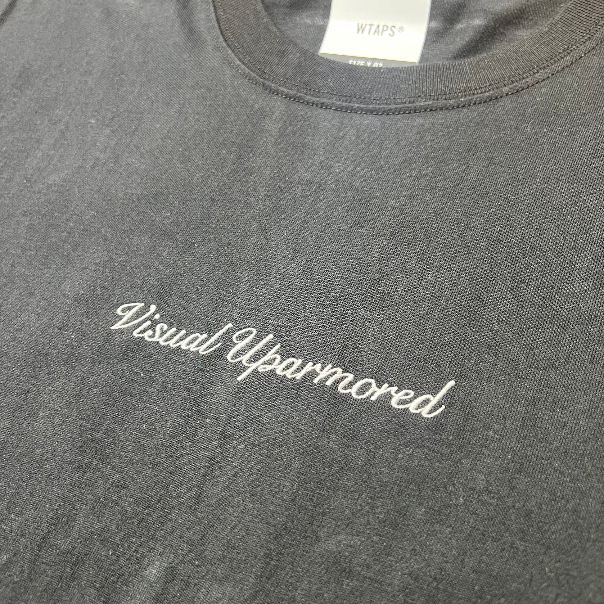 Wtaps W SS Tee (Made in Japan) Black 201PCDT-ST16S 實拍