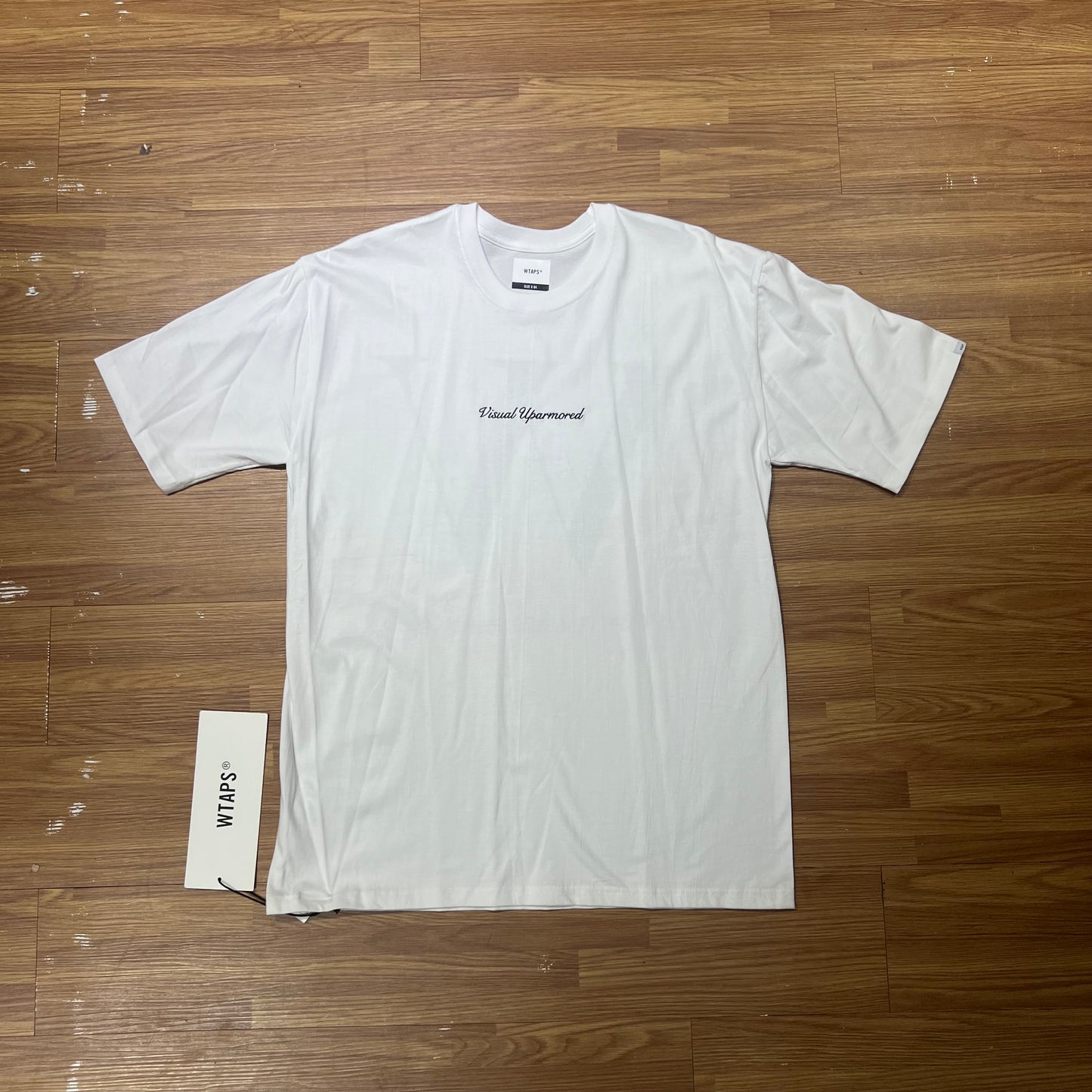 Wtaps W SS Tee (Made in Japan) White 201PCDT-ST16S 實拍