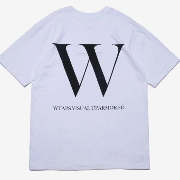 Wtaps W SS Tee (Made in Japan) White 201PCDT-ST16S