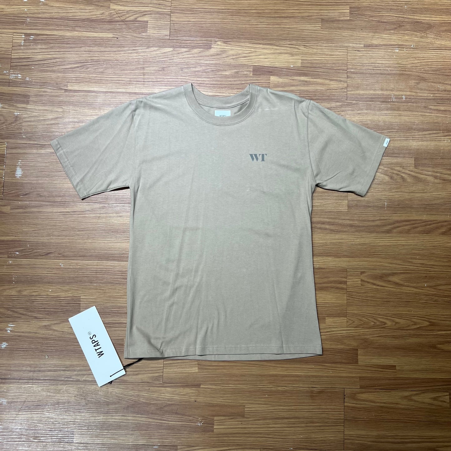 Wtaps Wrangle SS Tee (Made in Japan) Beige 211PCDT-ST04S 實拍