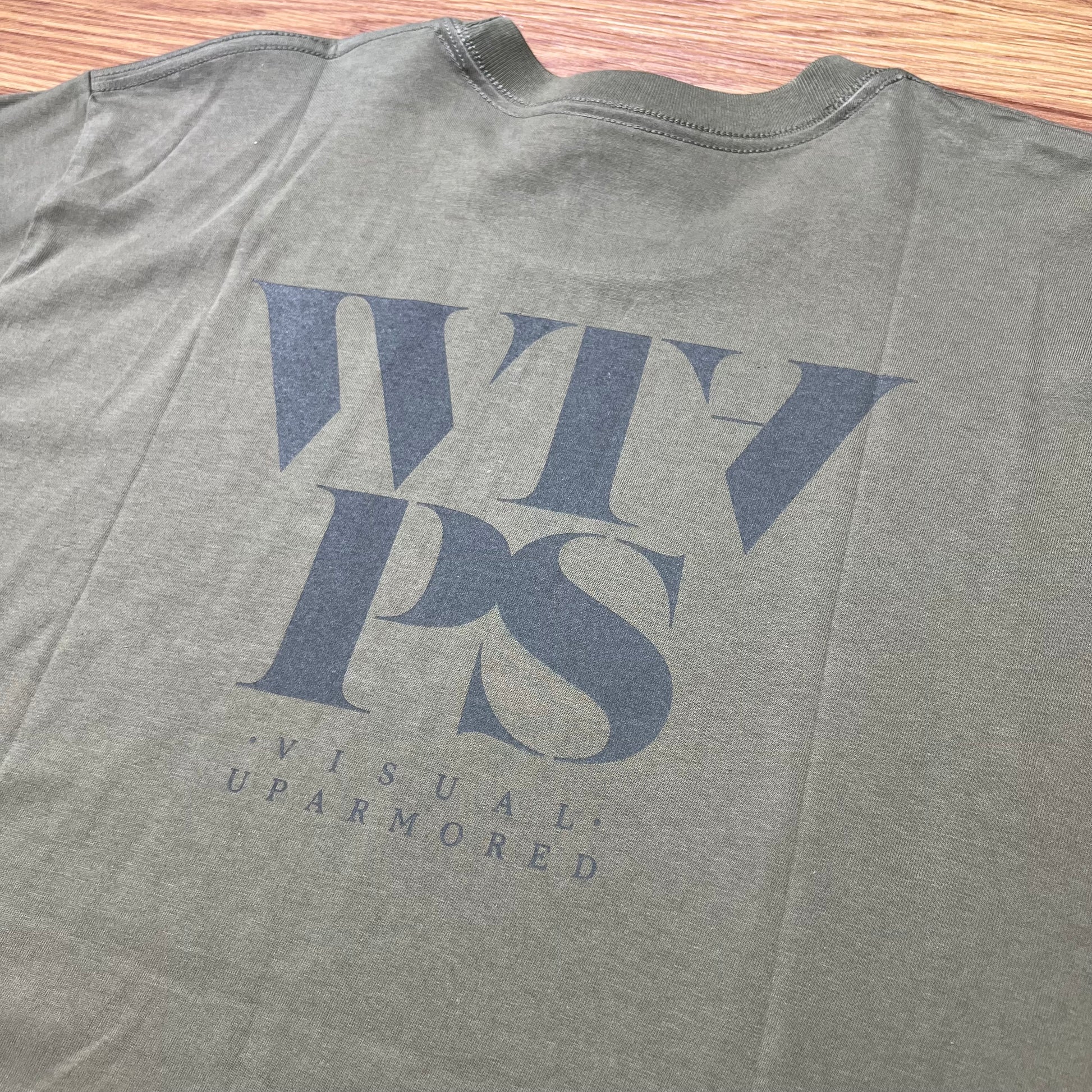 Wtaps Wrangle SS Tee (Made in Japan) Olive 211PCDT-ST04S 實拍