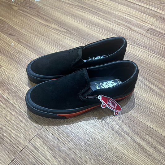 Wtaps x Vans OG Classic Slip On GPS/Black/Orange VN0A45JK20E1 實拍