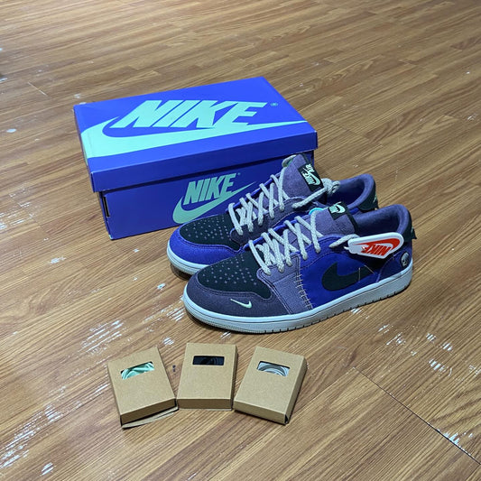 Zion Williamson x Nike Air Jordan 1 AJ1 Retro Low OG Voodoo Alternate IH2309-500