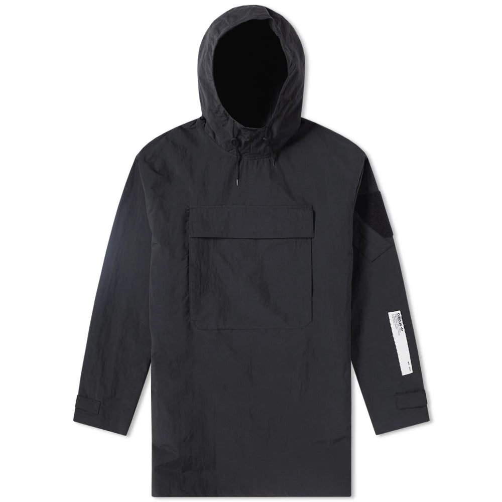Adidas Originals NMD Oversized Pullover Jacket Black CE1580 黑色有帽防風外套