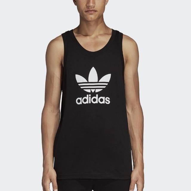 Adidas Originals Trefoil Tank DV1509 黑色運動背心