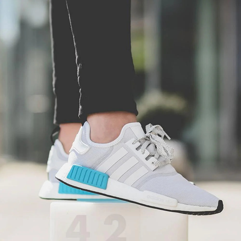 Adidas NMD R1 Bright Cyan S31511 藍白