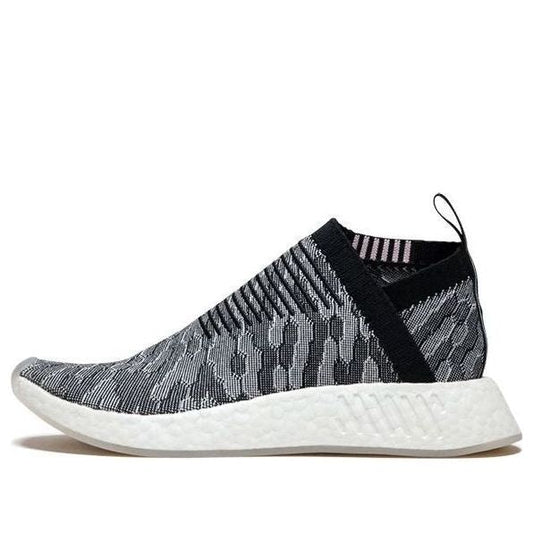 Adidas Originals NMD CS2 PK Women Black Wonder Pink BY9312 灰黑 Primeknit Grey White