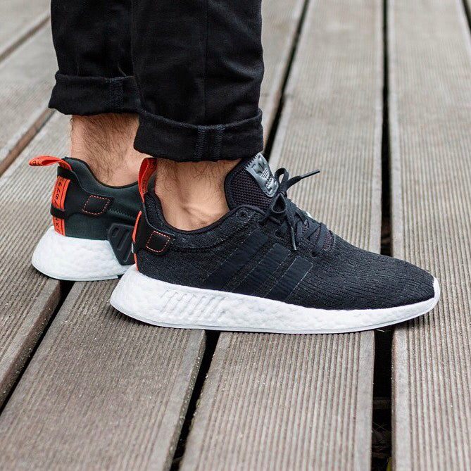 Adidas NMD R2 Black Future Harvest CG3384 KixBros Adidas NMD R2 Black Future Harvest CG3384 KixBros