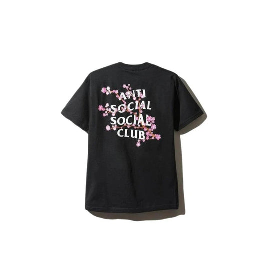 Anti Social Social Club ASSC Cherry Blossom Tee Black (Made In USA)